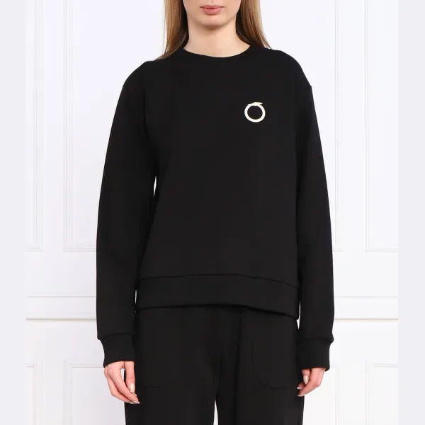 Толстовка обычного кроя Trussardi, черный 
Толстовка обычного кроя Trussardi, черный