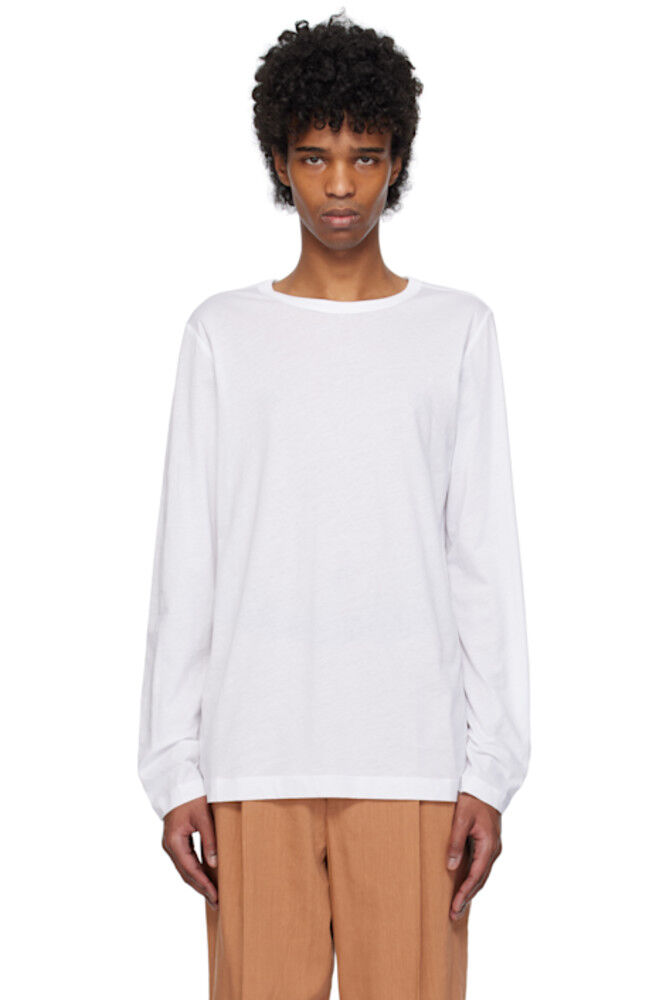 Белая футболка с длинным рукавом Dries Van Noten
Белая футболка с длинным рукавом Dries Van Noten