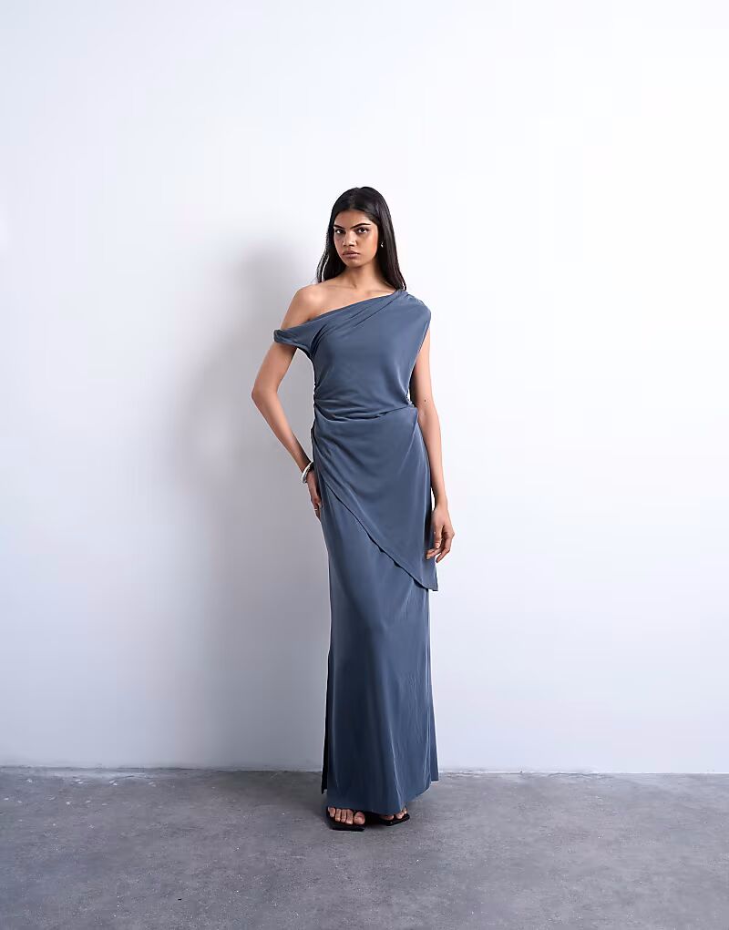 Асимметричная туника Cupro Twist с отделкой темно-серого цвета Topshop
Асимметричная туника Cupro Twist с отделкой темно-серого цвета Topshop