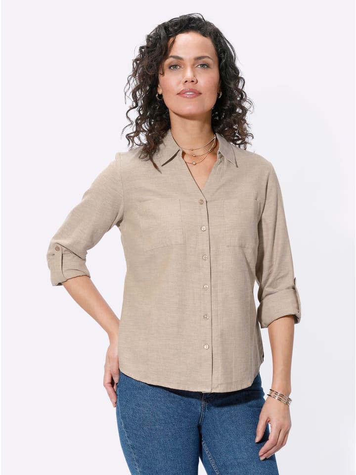 Фланелевая блузка цвета слоновой кости WITT WEIDEN
Фланелевая блузка цвета слоновой кости WITT WEIDEN