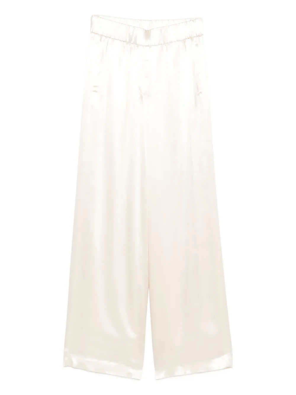 Брюки широкого кроя с эластичным поясом Peserico, нейтральный
Брюки широкого кроя с эластичным поясом Peserico, нейтральный