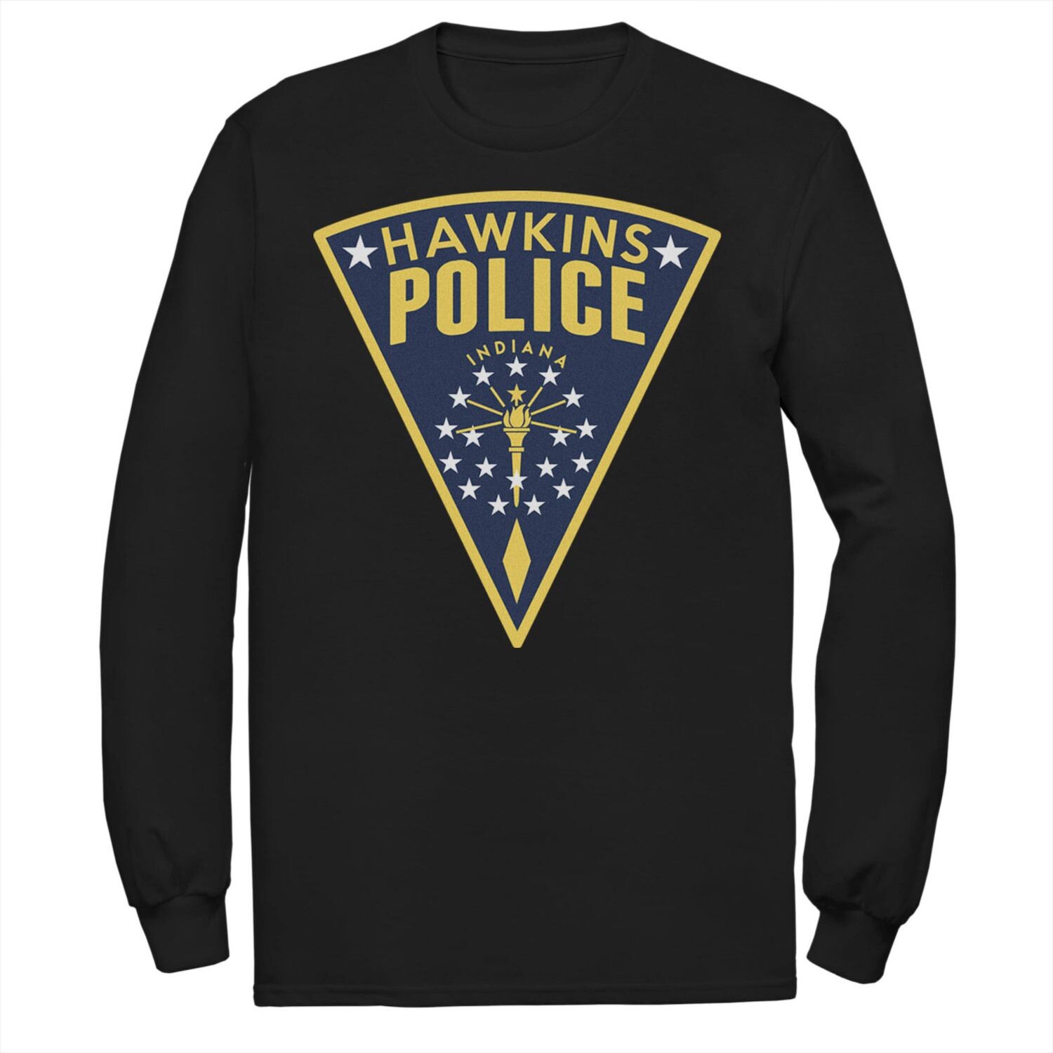 Мужская футболка с нашивкой полиции "Stranger Things" Hawkins Licensed Character
Мужская футболка с нашивкой полиции "Stranger Things" Hawkins Licensed Character