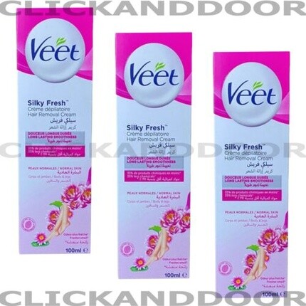 Veet Крем для депиляции «Шелк и свежесть» для нормальной кожи 100мл
Veet Крем для депиляции «Шелк и свежесть» для нормальной кожи 100мл
