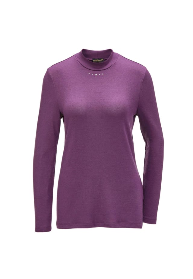 Короткий размер: трикотажная рубашка Goldner, фиолетовый
Короткий размер: трикотажная рубашка Goldner, фиолетовый