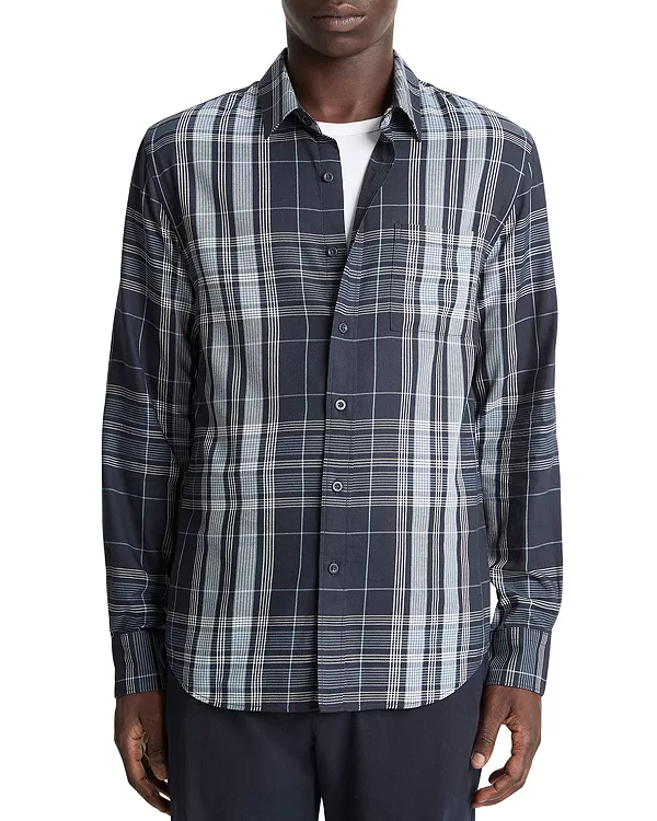 Клетчатая рубашка-куртка Vince, мультиколор
Клетчатая рубашка-куртка Vince, мультиколор