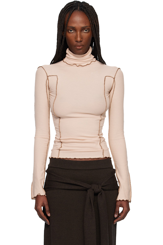 Baserange Розовая водолазка цвета томата
Baserange Розовая водолазка цвета томата