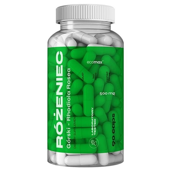 Ecomax, Витамины и минералы, Родиола розовая Родиола розовая 500 мг, 90 капсул 
Ecomax, Витамины и минералы, Родиола розовая Родиола розовая 500 мг, 90 капсул