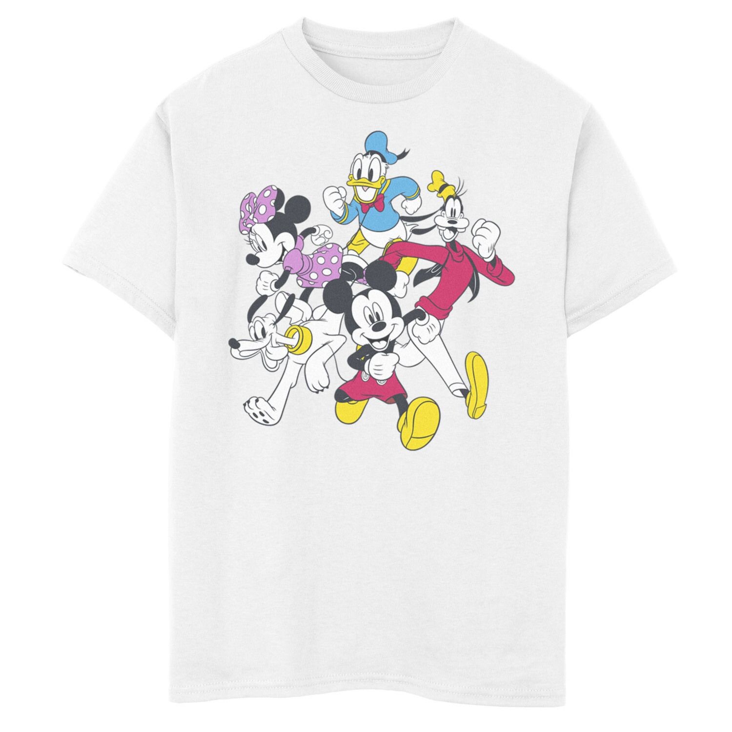 Футболка Disney's «Микки Маус и друзья» для мальчиков 8–20 лет, групповая фотография, с простым рисунком Disney
Футболка Disney's «Микки Маус и друзья» для мальчиков 8–20 лет, групповая фотография, с простым рисунком Disney