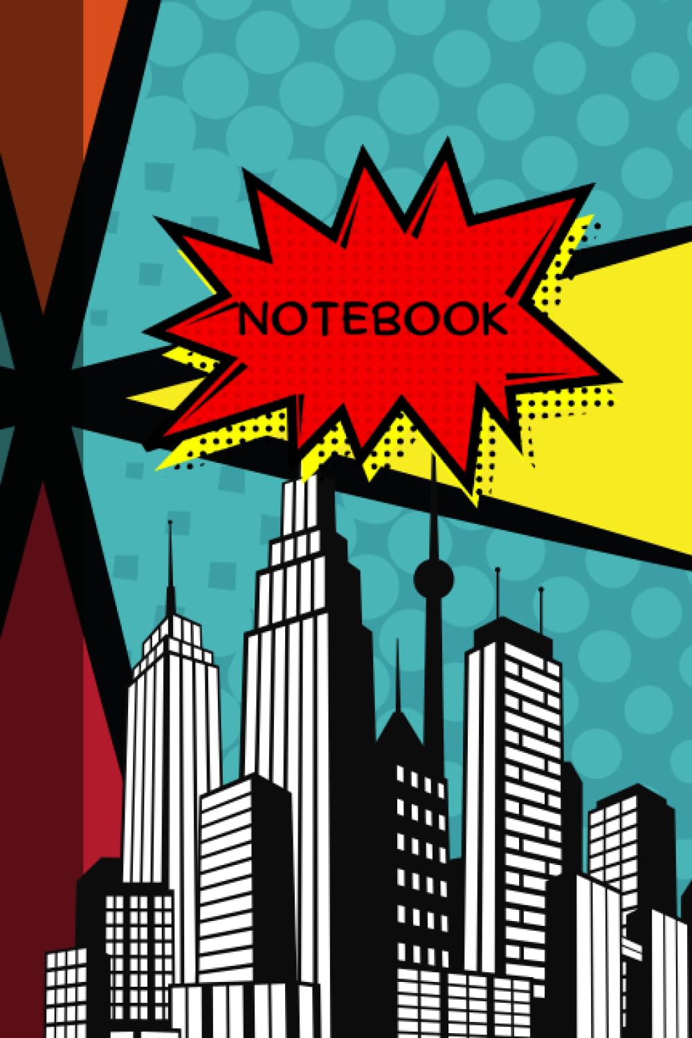 A simple lined notebook with comic inspired cover: ideal for creating a journal, a diary, research note & study notes (Independently published)
A simple lined notebook with comic inspired cover: ideal for creating a journal, a diary, research note & study notes (Independently published)