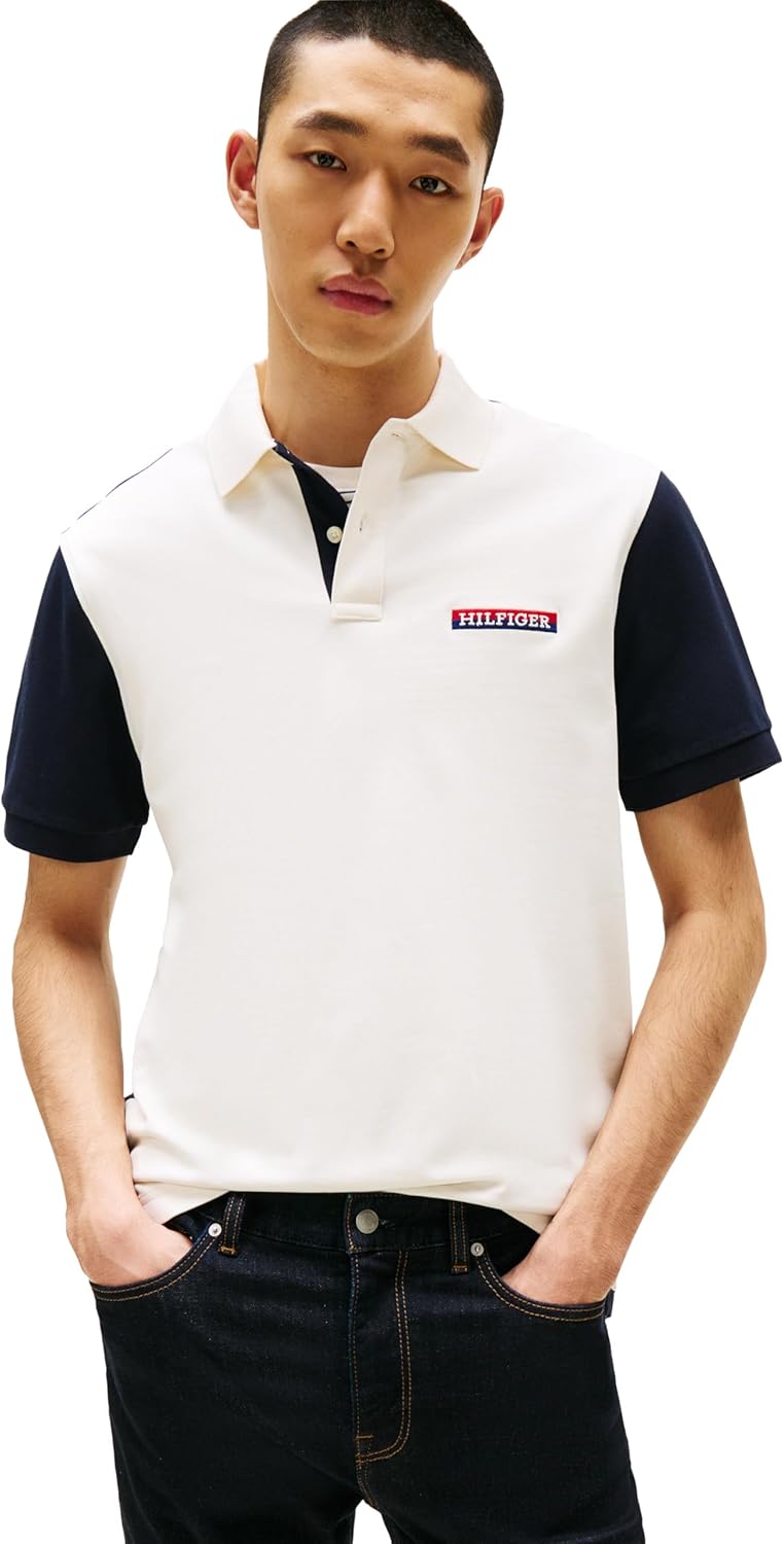 Мужские поло Tommy Hilfiger с коротким рукавом, классического кроя, с эластичными вставками и цветными блоками, White Stripe, Белый, Мужские поло Tommy Hilfiger с коротким рукавом, классического кроя, с эластичными вставками и цветными блоками, White Stri
Мужские поло Tommy Hilfiger с коротким рукавом, классического кроя, с эластичными вставками и цветными блоками, White Stripe, Белый, Мужские поло Tommy Hilfiger с коротким рукавом, классического кроя, с эластичными вставками и цветными блоками, White Stri