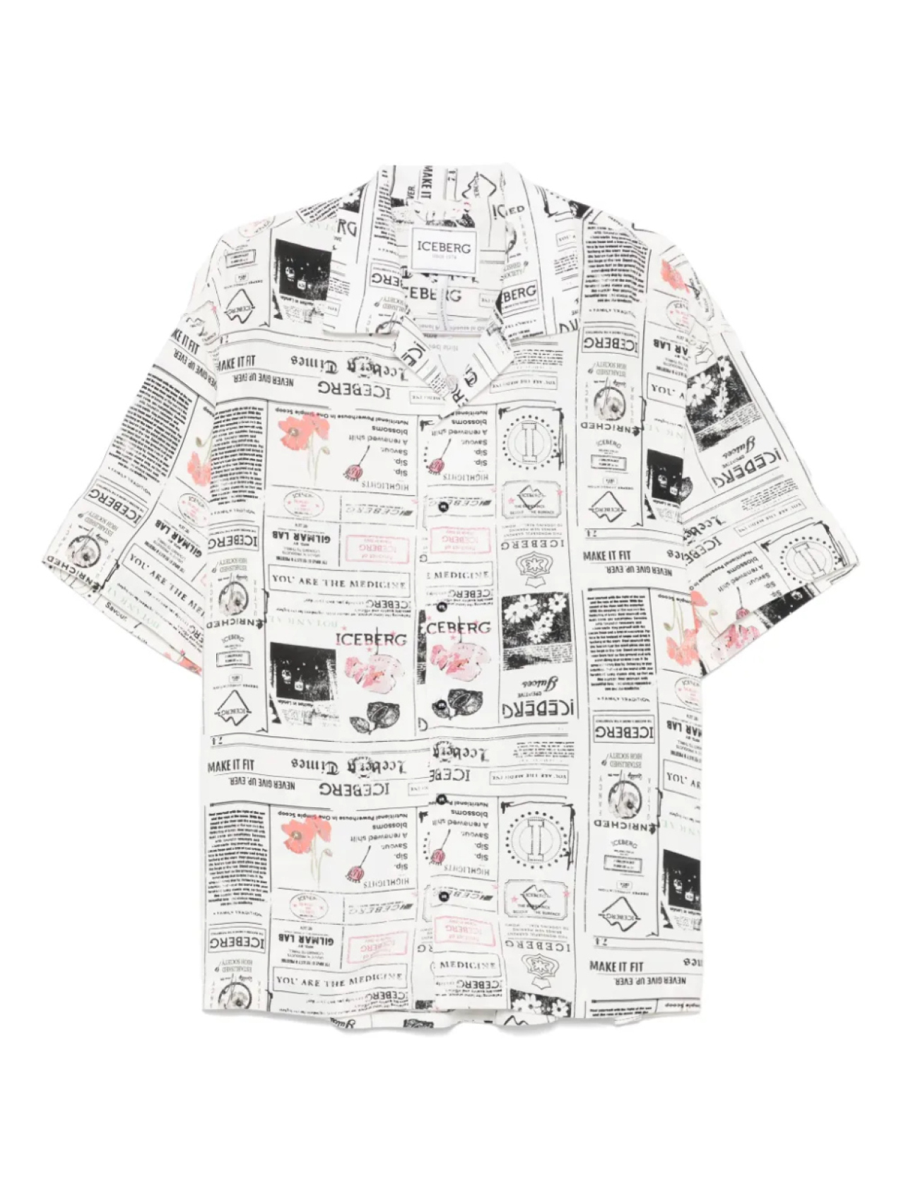 Рубашка с принтом «Айсберг» Iceberg, белый
Рубашка с принтом «Айсберг» Iceberg, белый
