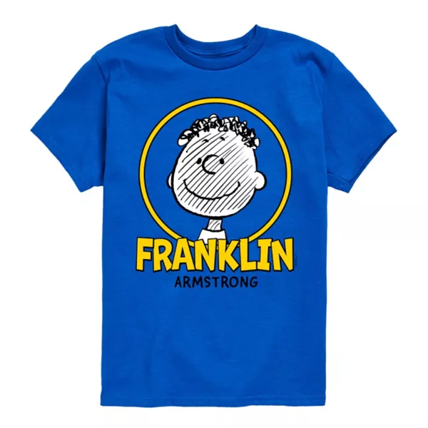 Футболка с рисунком Франклина Армстронга для мальчиков 8-20 лет Licensed Character, синий
Футболка с рисунком Франклина Армстронга для мальчиков 8-20 лет Licensed Character, синий