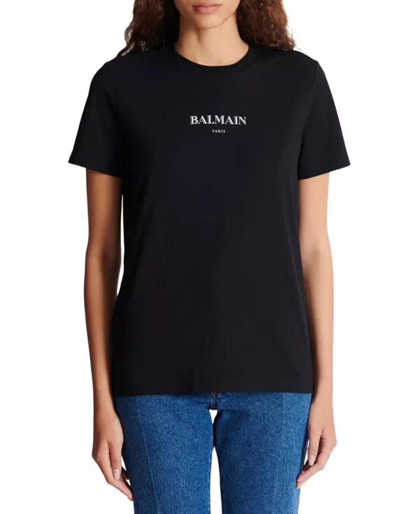 Футболка с принтом Balmain Balmain, черный
Футболка с принтом Balmain Balmain, черный
