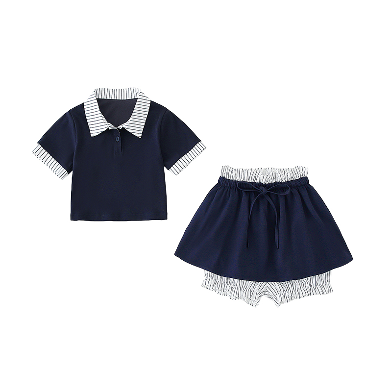 Детский двухкомпонентный комплект с юбкой и воротником-поло PROTECTCAMEL, темно-синий
Детский двухкомпонентный комплект с юбкой и воротником-поло PROTECTCAMEL, темно-синий