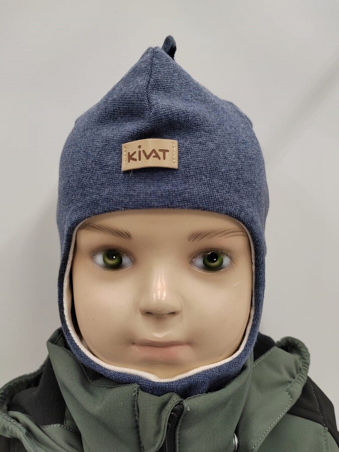 Шапка детская Kivat с закрытыми ушками, меланж
Шапка детская Kivat с закрытыми ушками, меланж