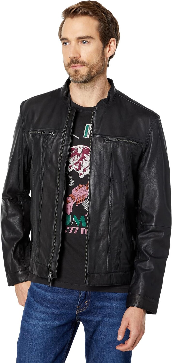 Куртка Band Collar Jacket L858T1B John Varvatos, черный
Куртка Band Collar Jacket L858T1B John Varvatos, черный