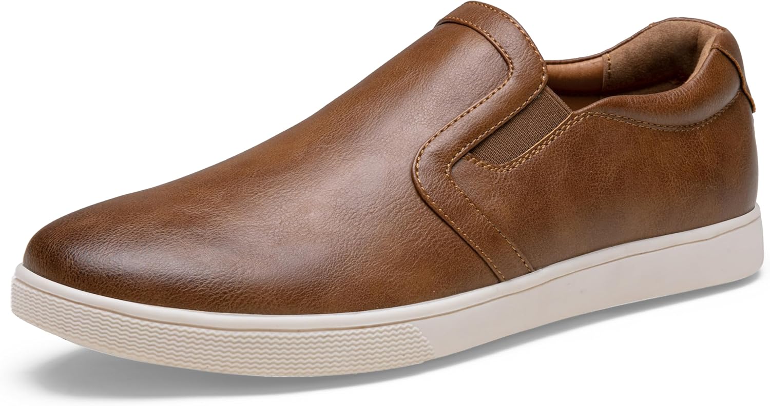 Мужские легкие слипоны Jousen, модные кроссовки на каждый день, коричневый
Мужские легкие слипоны Jousen, модные кроссовки на каждый день, коричневый