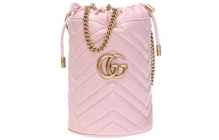 GG Marmont Кожаная Сумка-Ведро Кроссбоди, Мини Сумка Через Плечо Женская Розовая GUCCI
GG Marmont Кожаная Сумка-Ведро Кроссбоди, Мини Сумка Через Плечо Женская Розовая GUCCI
