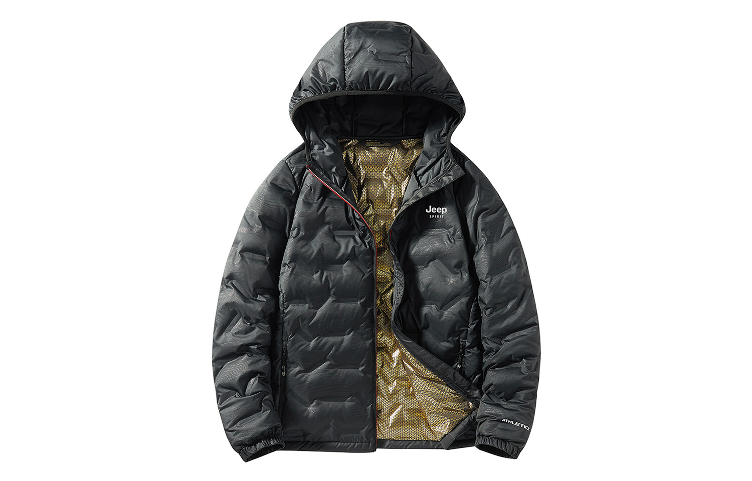 Пуховик унисекс Jeep Spirit, черный
Пуховик унисекс Jeep Spirit, черный