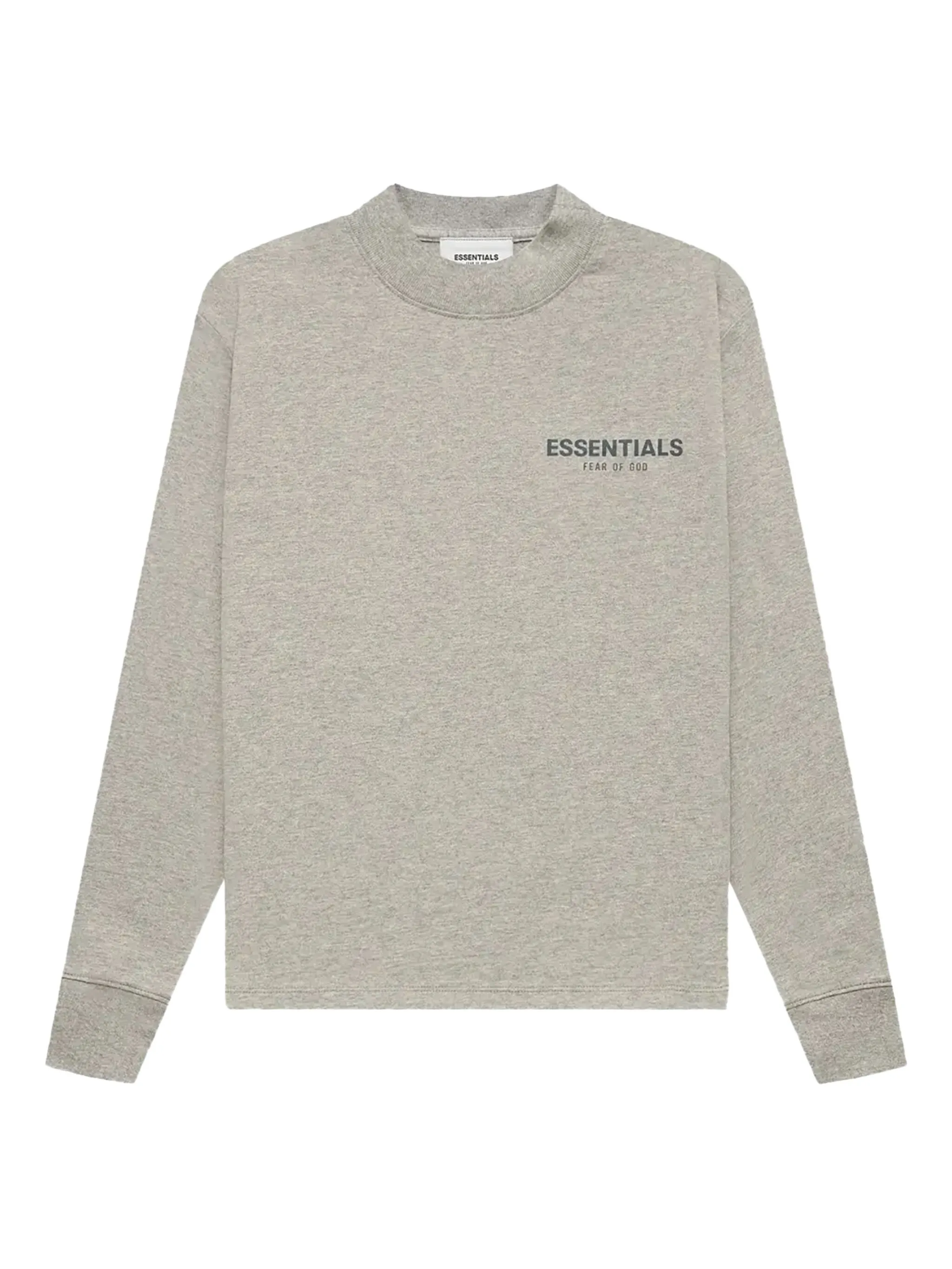 Футболка с высоким воротником Fear Of God Essentials, серый
Футболка с высоким воротником Fear Of God Essentials, серый