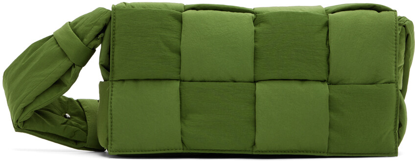 Сумка-кассета Tech с мягкой подкладкой цвета хаки Bottega Veneta
Сумка-кассета Tech с мягкой подкладкой цвета хаки Bottega Veneta