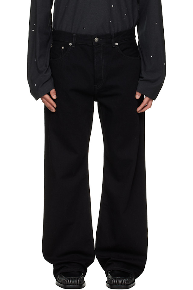 Джинсы стандартного кроя, модель 2021m Acne Studios, черный
Джинсы стандартного кроя, модель 2021m Acne Studios, черный