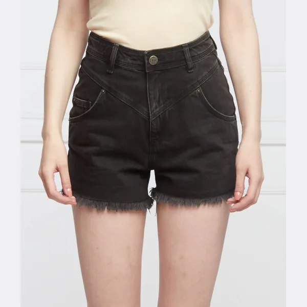 Шорты стандартного кроя Twin-Set, черный
Шорты стандартного кроя Twin-Set, черный