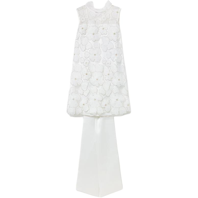 Сатиновое мини-платье Self Portrait Self-portrait, белый
Сатиновое мини-платье Self Portrait Self-portrait, белый