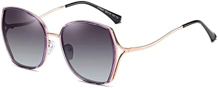 Женские солнцезащитные очки в геометрическом винтажном стиле с металлической оправой, градиентными линзами и защитой от УФ-излучения UV400, увеличенного размера, поляризованные MTZJH, 1
Женские солнцезащитные очки в геометрическом винтажном стиле с металлической оправой, градиентными линзами и защитой от УФ-излучения UV400, увеличенного размера, поляризованные MTZJH, 1