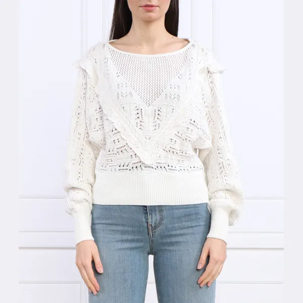 Свитер обычного кроя Twin-Set, белый
Свитер обычного кроя Twin-Set, белый