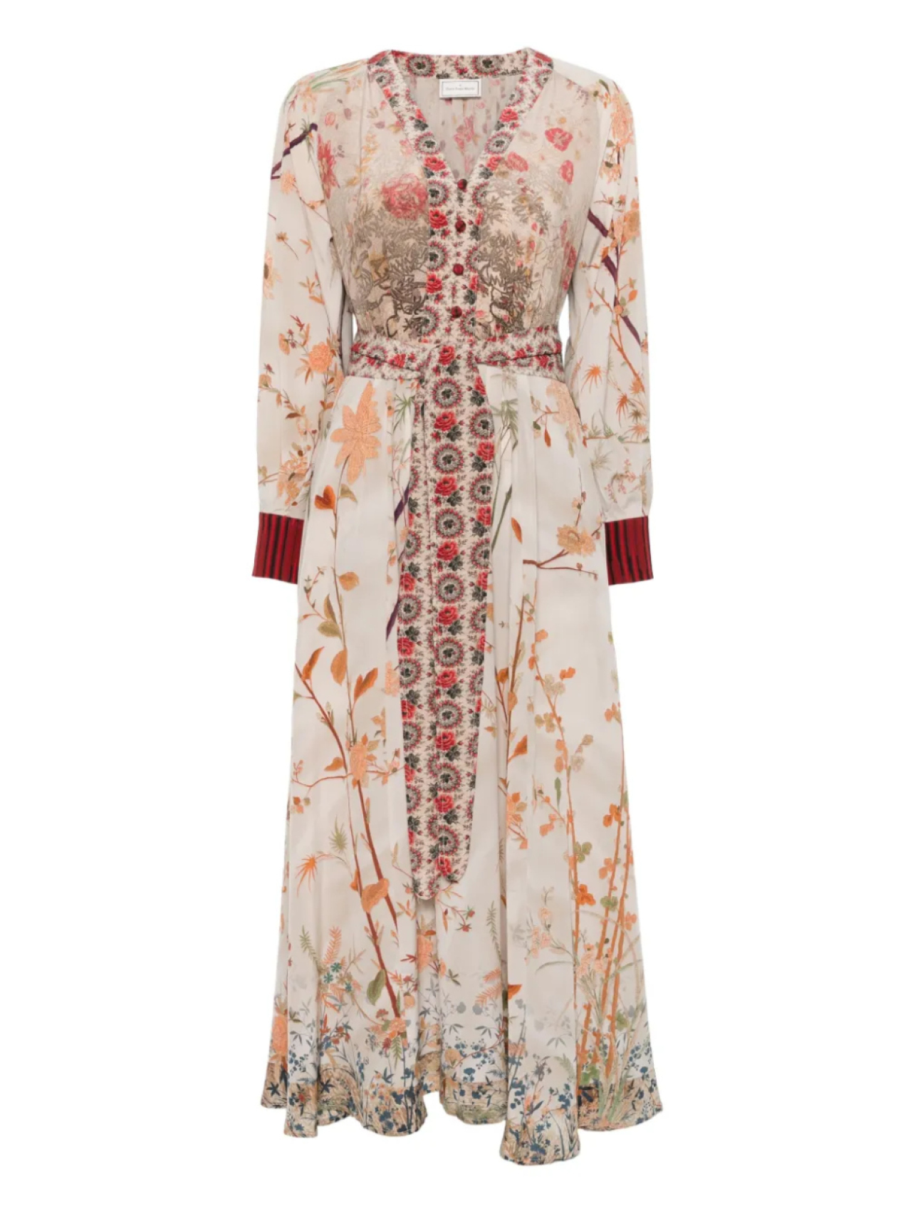 Платье-трапеция миди Pierre-Louis Mascia, нейтральный
Платье-трапеция миди Pierre-Louis Mascia, нейтральный