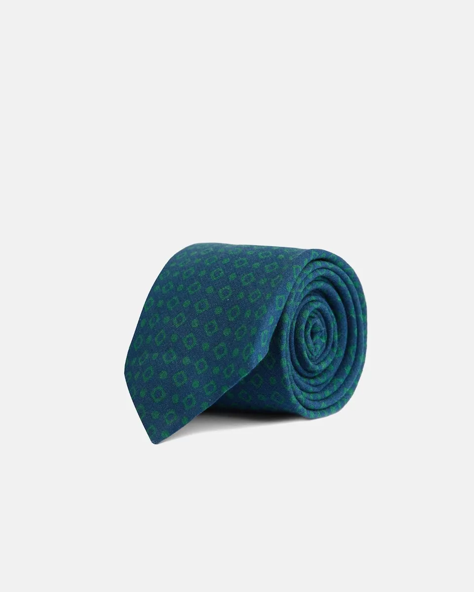 Галстук с рисунком в мелкий горошек синий Silbon, синий/зеленый
Галстук с рисунком в мелкий горошек синий Silbon, синий/зеленый