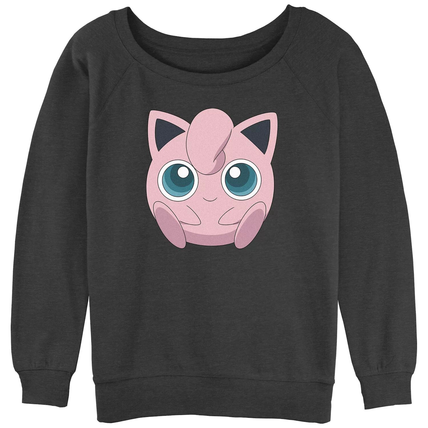 Толстовка с изображением большого лица Pokémon Jigglypuff для юниоров Licensed Character 
Толстовка с изображением большого лица Pokémon Jigglypuff для юниоров Licensed Character