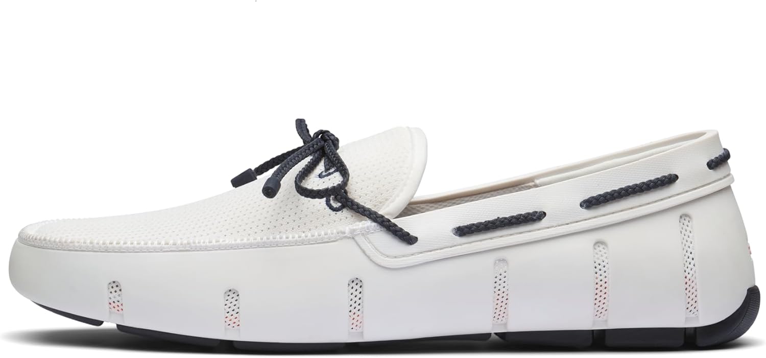 Мужские лоферы SWIMS, повседневные слипоны с плетеными шнурками, модная обувь для пляжа, белый/синий/темно-синий
Мужские лоферы SWIMS, повседневные слипоны с плетеными шнурками, модная обувь для пляжа, белый/синий/темно-синий