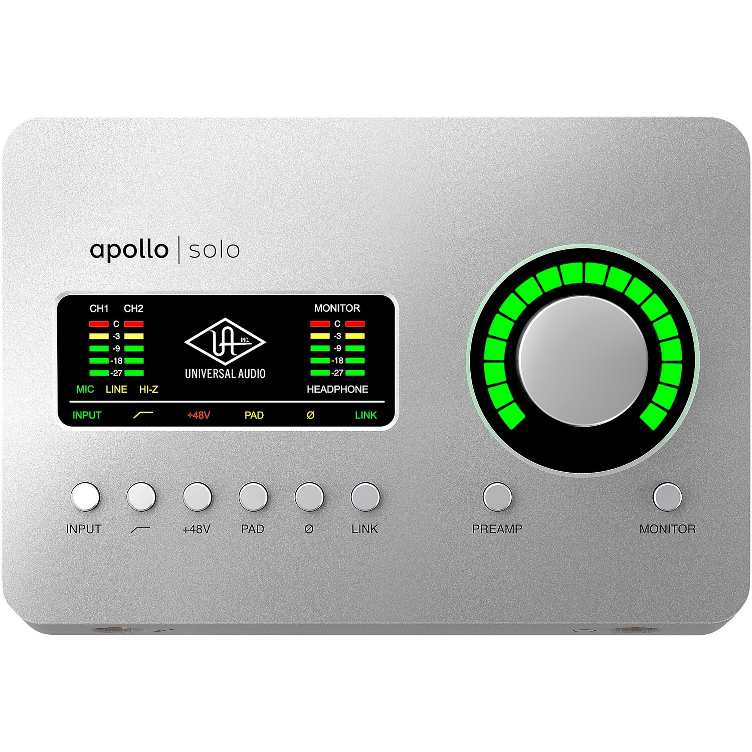 Аудиоинтерфейс Universal Audio Apollo Solo Heritage Edition Thunderbolt 3
Аудиоинтерфейс Universal Audio Apollo Solo Heritage Edition Thunderbolt 3