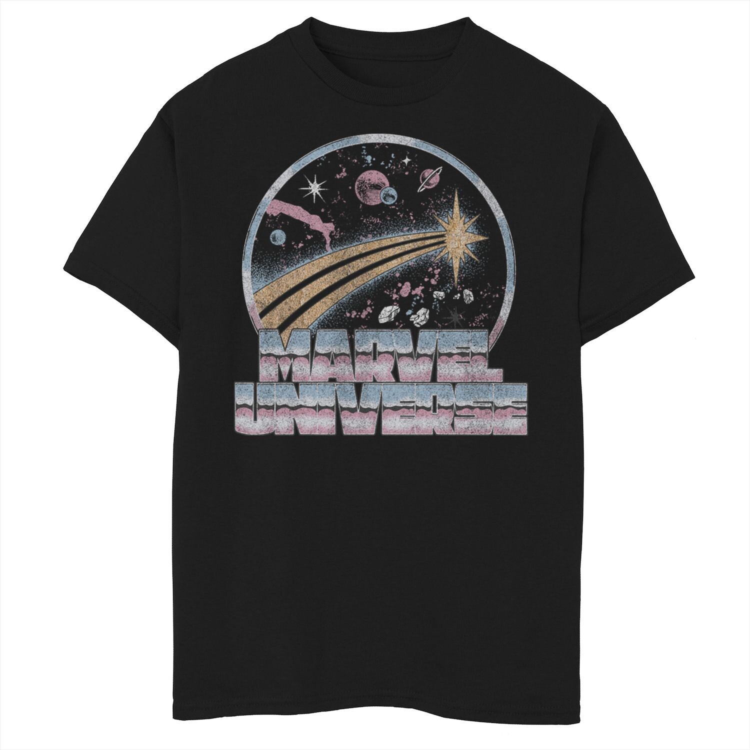 Футболка с космическим портретом «Капитан Марвел Marvel» для мальчиков 8–20 лет Marvel, черный
Футболка с космическим портретом «Капитан Марвел Marvel» для мальчиков 8–20 лет Marvel, черный