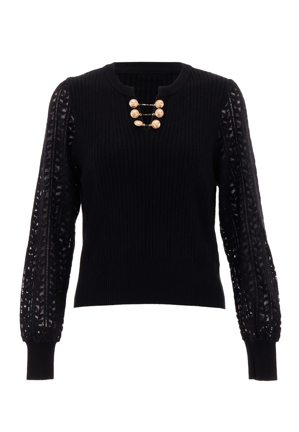 Свитер NAEMI Strick, черный
Свитер NAEMI Strick, черный