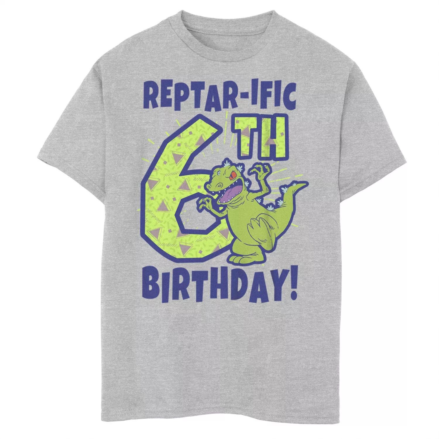 Футболка с рисунком на 6-й день рождения Rugrats Reptar для мальчиков 8–20 лет Licensed Character
Футболка с рисунком на 6-й день рождения Rugrats Reptar для мальчиков 8–20 лет Licensed Character