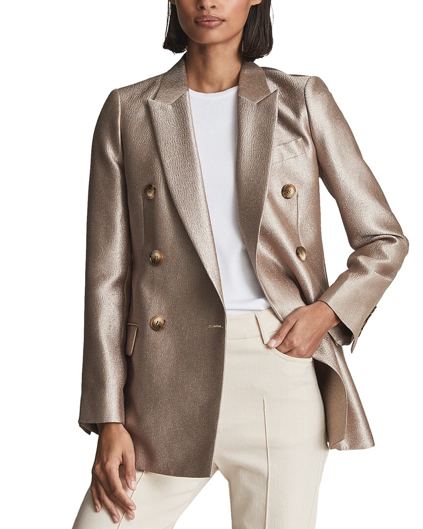 Рейсс Мими Блейзер Reiss, золотой
Рейсс Мими Блейзер Reiss, золотой