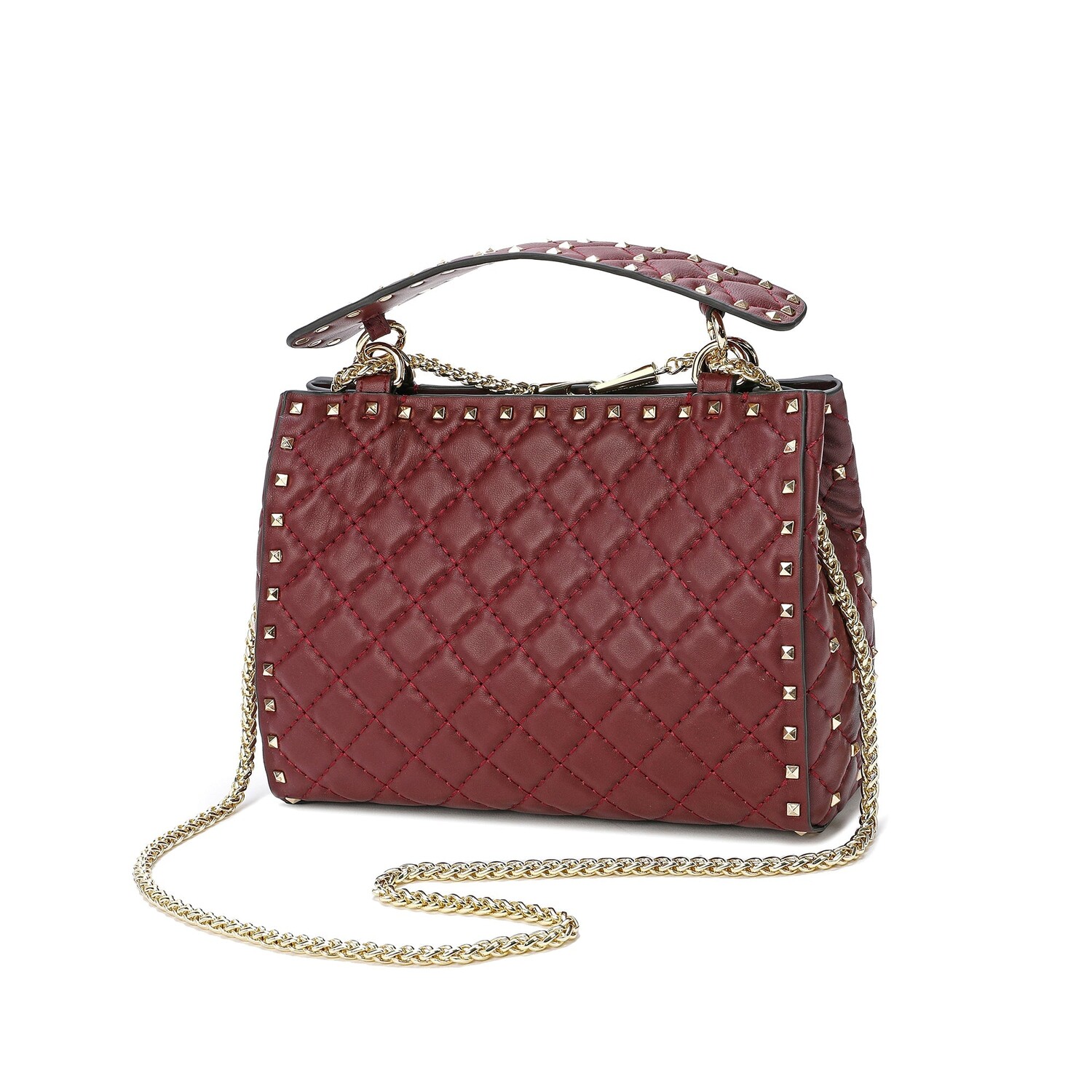 Сумка на плечо из стеганой кожи ягненка Tiffany & Fred с заклепками Tiffany & Fred Paris, цвет Plum
Сумка на плечо из стеганой кожи ягненка Tiffany & Fred с заклепками Tiffany & Fred Paris, цвет Plum