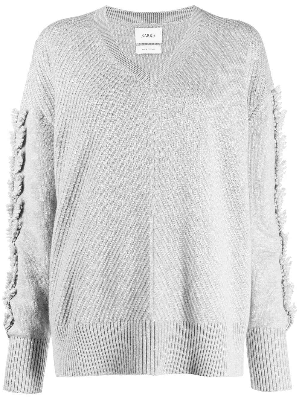 Джемпер с фактурными вставками на рукавах Barrie, зеленый
Джемпер с фактурными вставками на рукавах Barrie, зеленый