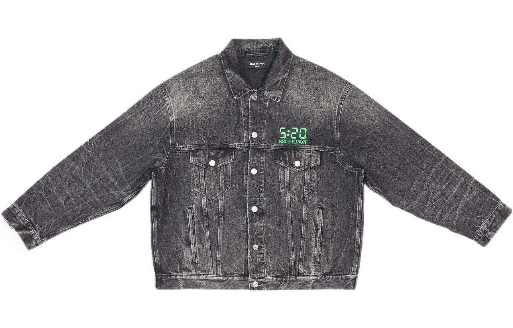 Balenciaga Джинсовая куртка унисекс черно-серая, Black Gray
Balenciaga Джинсовая куртка унисекс черно-серая, Black Gray