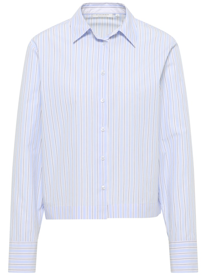 Свободная блузка светло-голубого цвета Eterna
Свободная блузка светло-голубого цвета Eterna