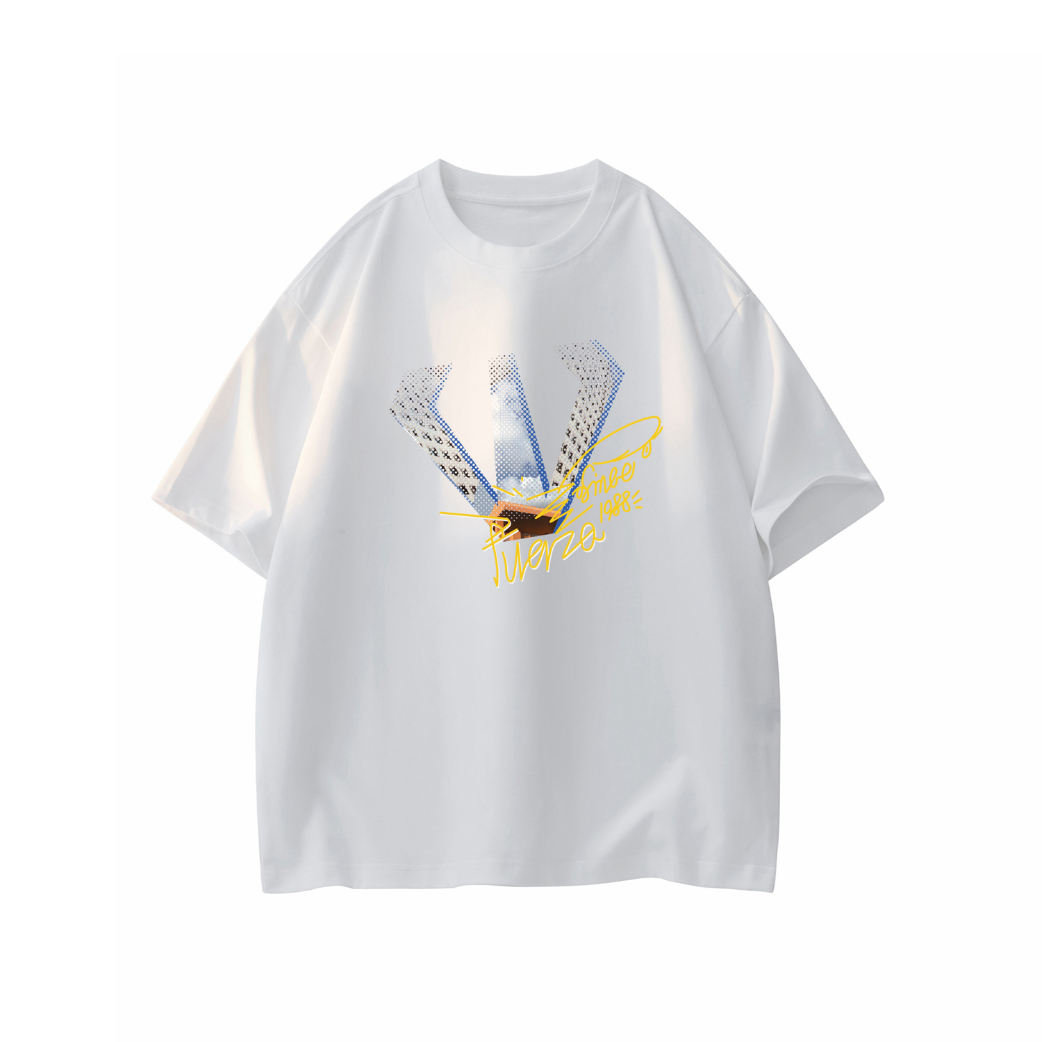 Футболка унисекс FUERZA, белый
Футболка унисекс FUERZA, белый