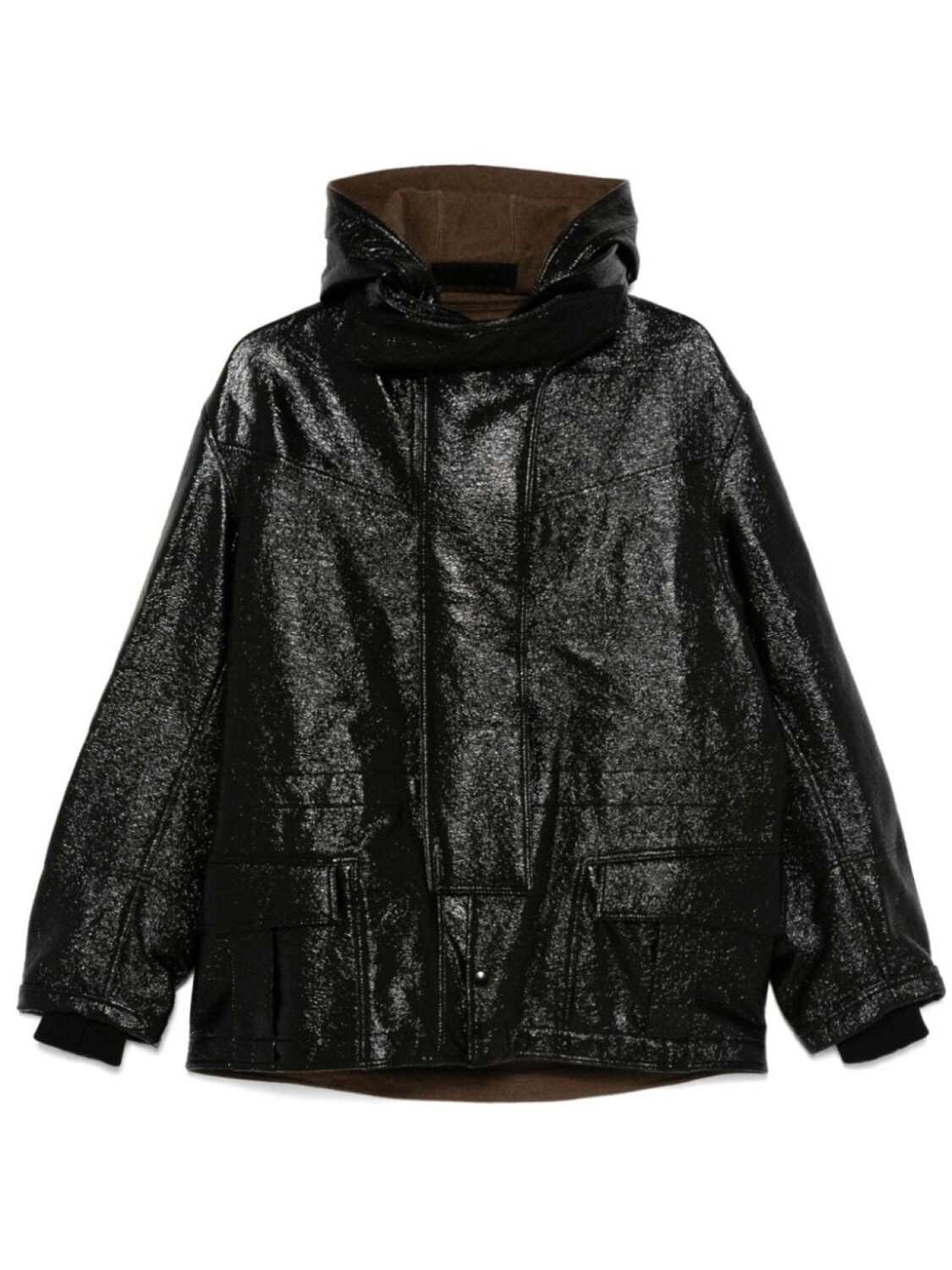 R13 пальто с покрытием, черный
R13 пальто с покрытием, черный