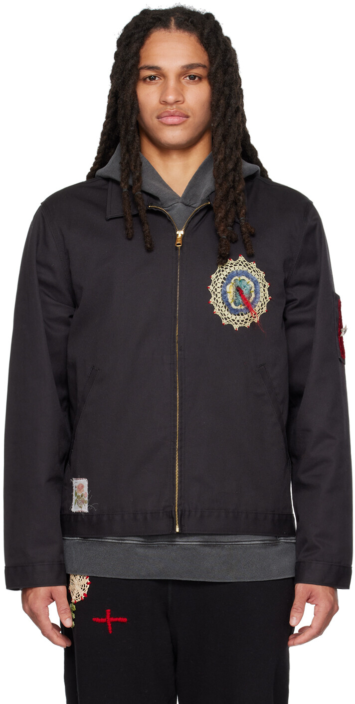 BENTGABLENITS Черная куртка с нашивками, Черный, BENTGABLENITS Черная куртка с нашивками
BENTGABLENITS Черная куртка с нашивками, Черный, BENTGABLENITS Черная куртка с нашивками