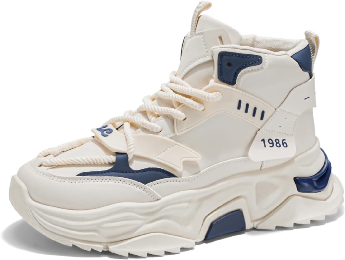 Мужские модные кроссовки на шнуровке с массивной подошвой, повседневные платформенные средние кроссовки с противоскользящей подошвой, увеличивающие рост, для занятий в спортзале, тенниса, бега и прогулок Boaobaihuo, бежевый
Мужские модные кроссовки на шнуровке с массивной подошвой, повседневные платформенные средние кроссовки с противоскользящей подошвой, увеличивающие рост, для занятий в спортзале, тенниса, бега и прогулок Boaobaihuo, бежевый