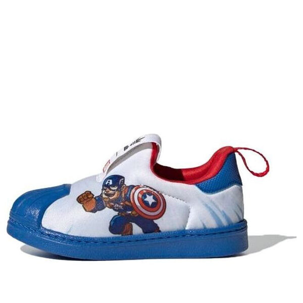 Кроссовки marvel x superstar 360 Adidas, белый
Кроссовки marvel x superstar 360 Adidas, белый