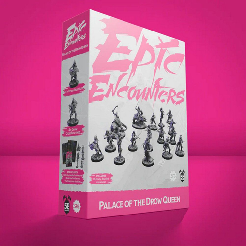 Фигурка Epic Encounters: Palace Of The Drow Queen Steamforged Games
Фигурка Epic Encounters: Palace Of The Drow Queen Steamforged Games