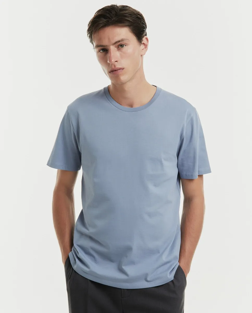 Мужская однотонная футболка Sfera, светло-голубой 
Мужская однотонная футболка Sfera, светло-голубой